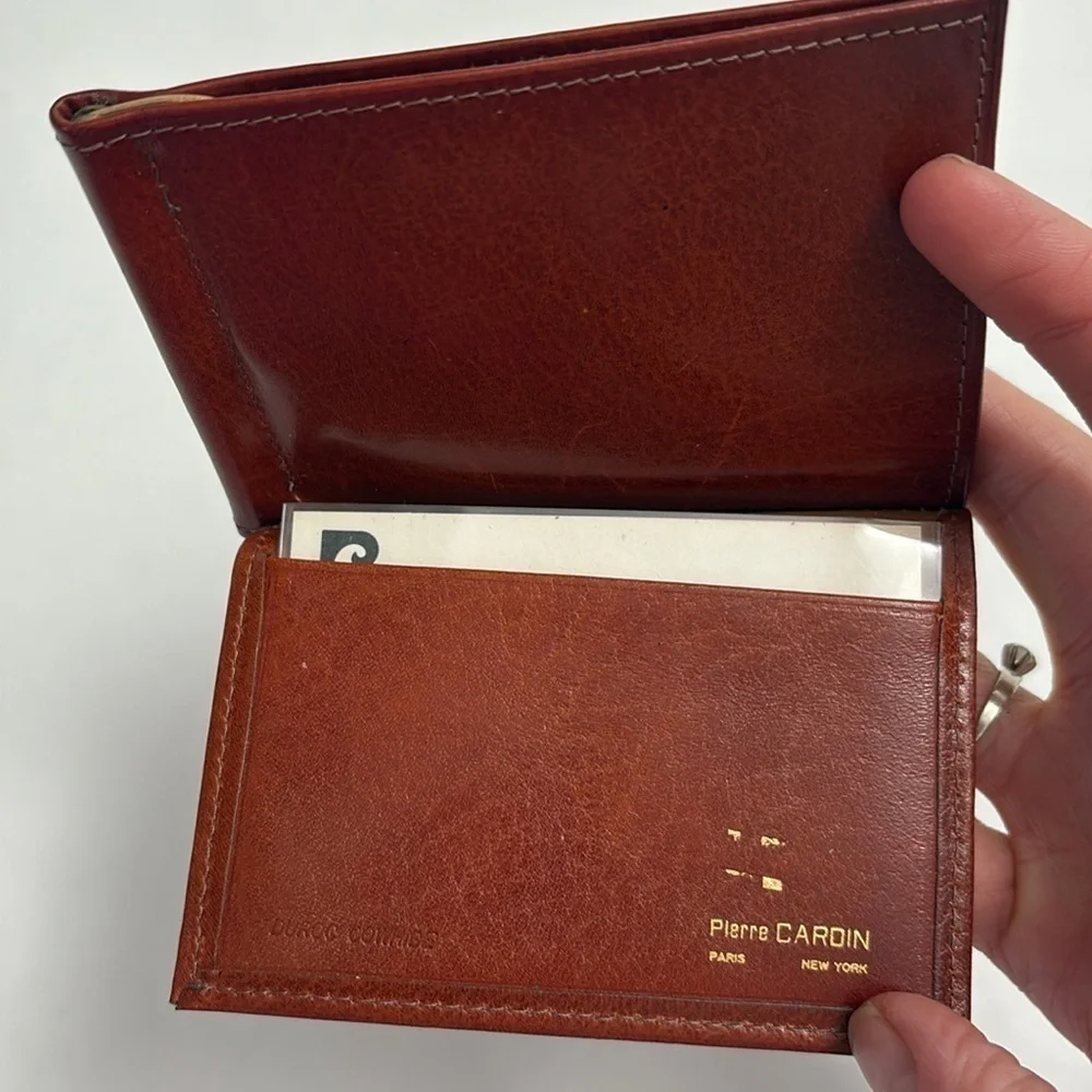 PIERRE CARDIN vintage card/money holder
